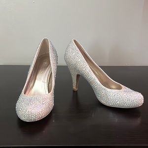 Super sparkly heels